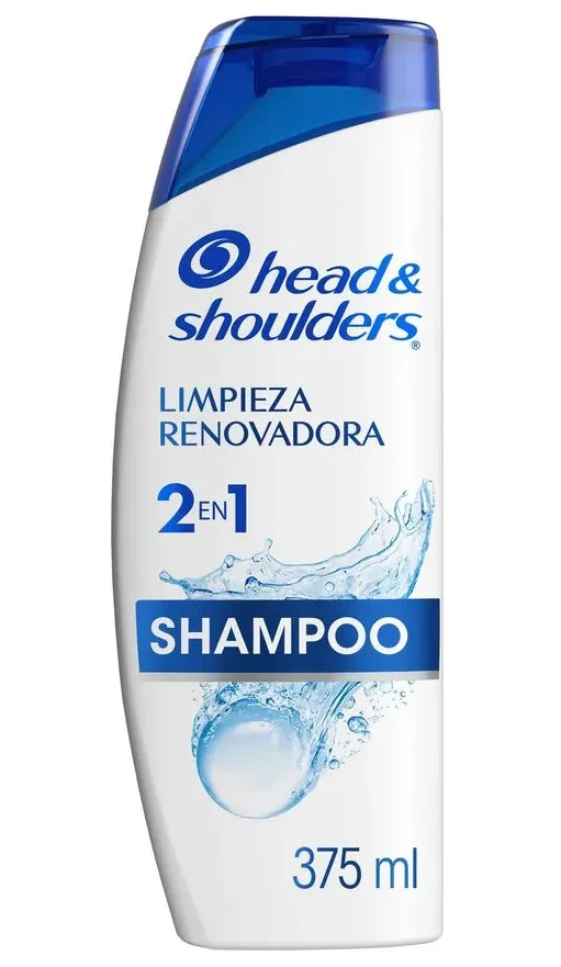 SHAMPOO H&S 2EN1 LIMP REN 12X375 ML