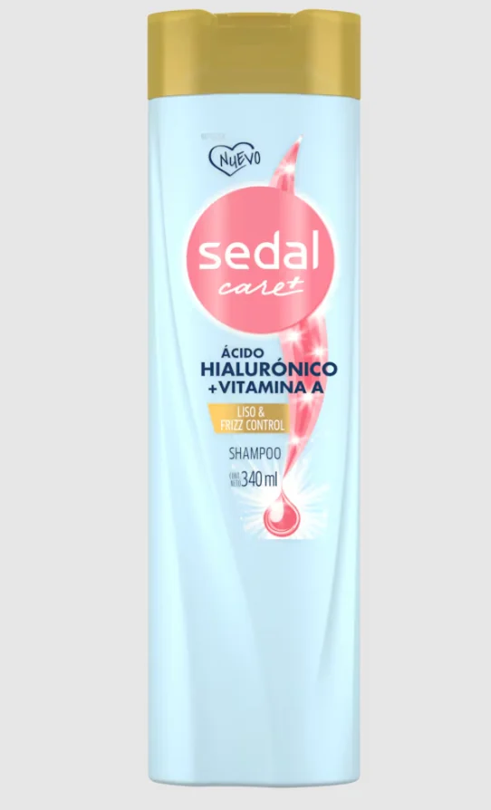 SHAMPOO SEDAL HIALURONICO Y VIT A 12 X 340 ML