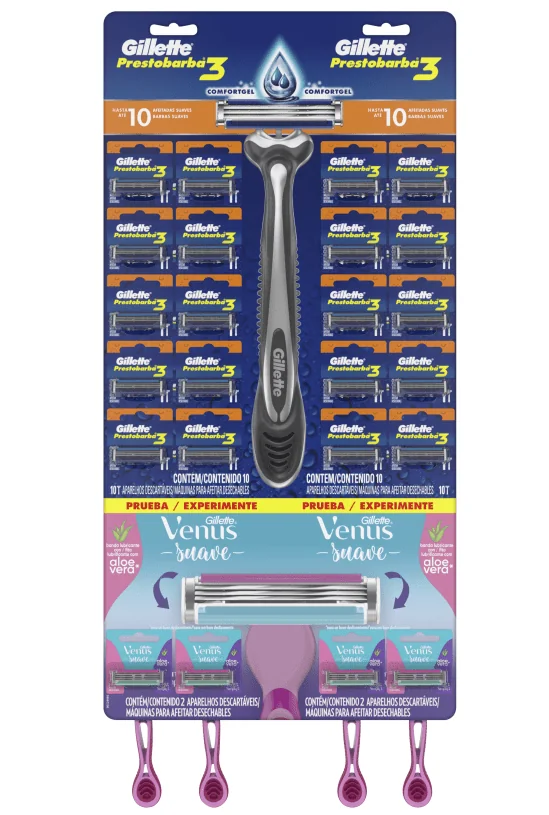 GILLETE PB3 X 20 + VENUS X 4