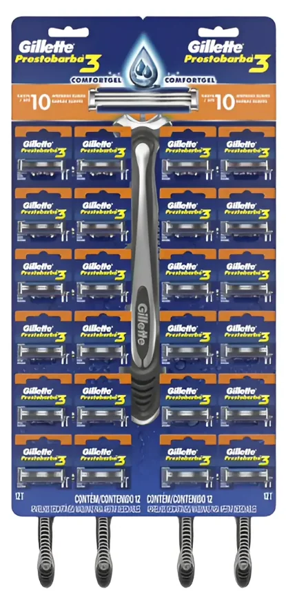 PRESTOBARBA GILLETTE 6 DP 24 UND
