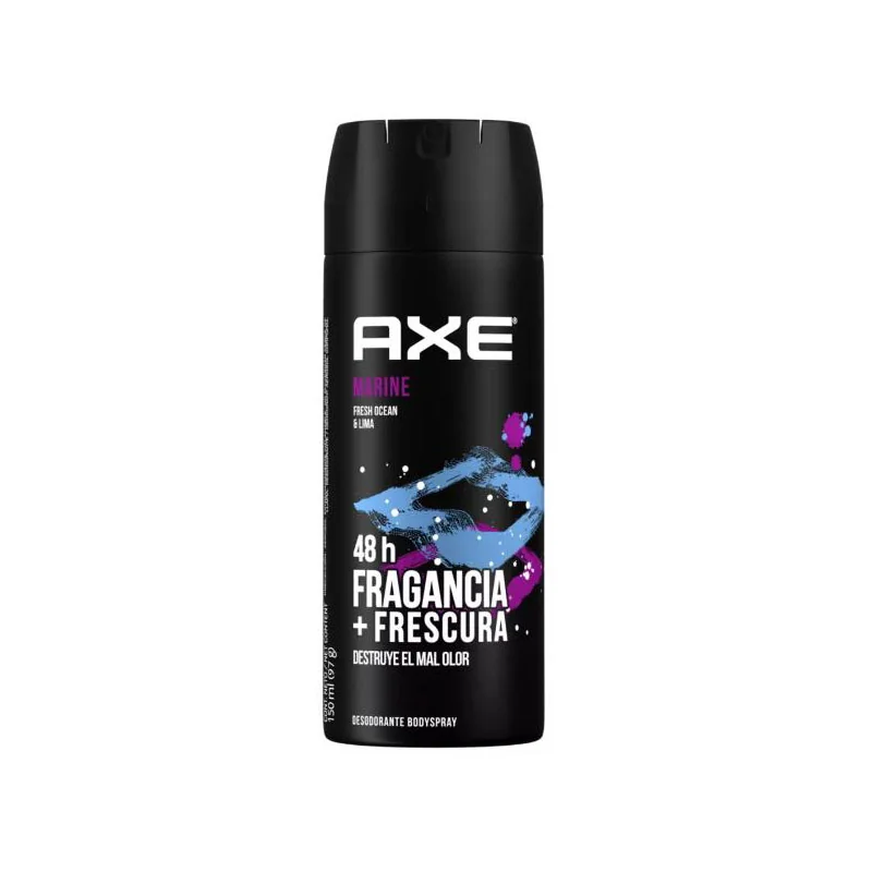 DESODORANTE AXE SPRAY 150 ML MARINE