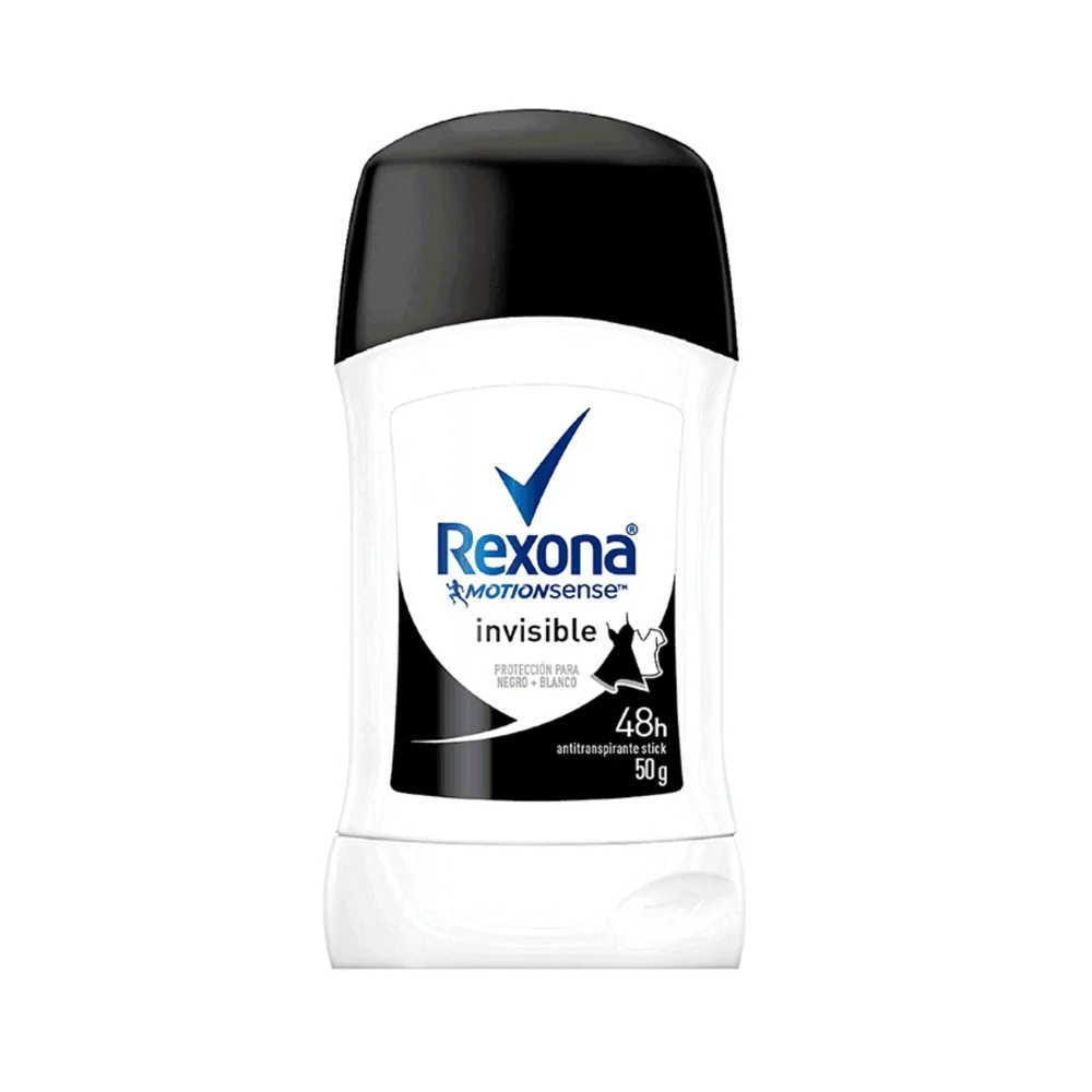 DESODORANTE REXONA BARRA MUJER 50 GR INVISIBLE