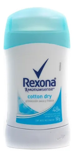 DESODORANTE REXONA BARRA MUJER 50 GR COTTON DRY