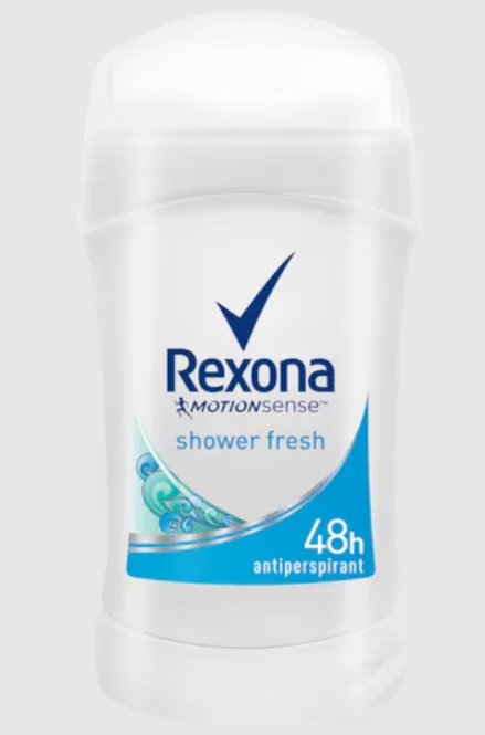 DESODORANTE REXONA BARRA MUJER 50 GR SHOWER FRESH