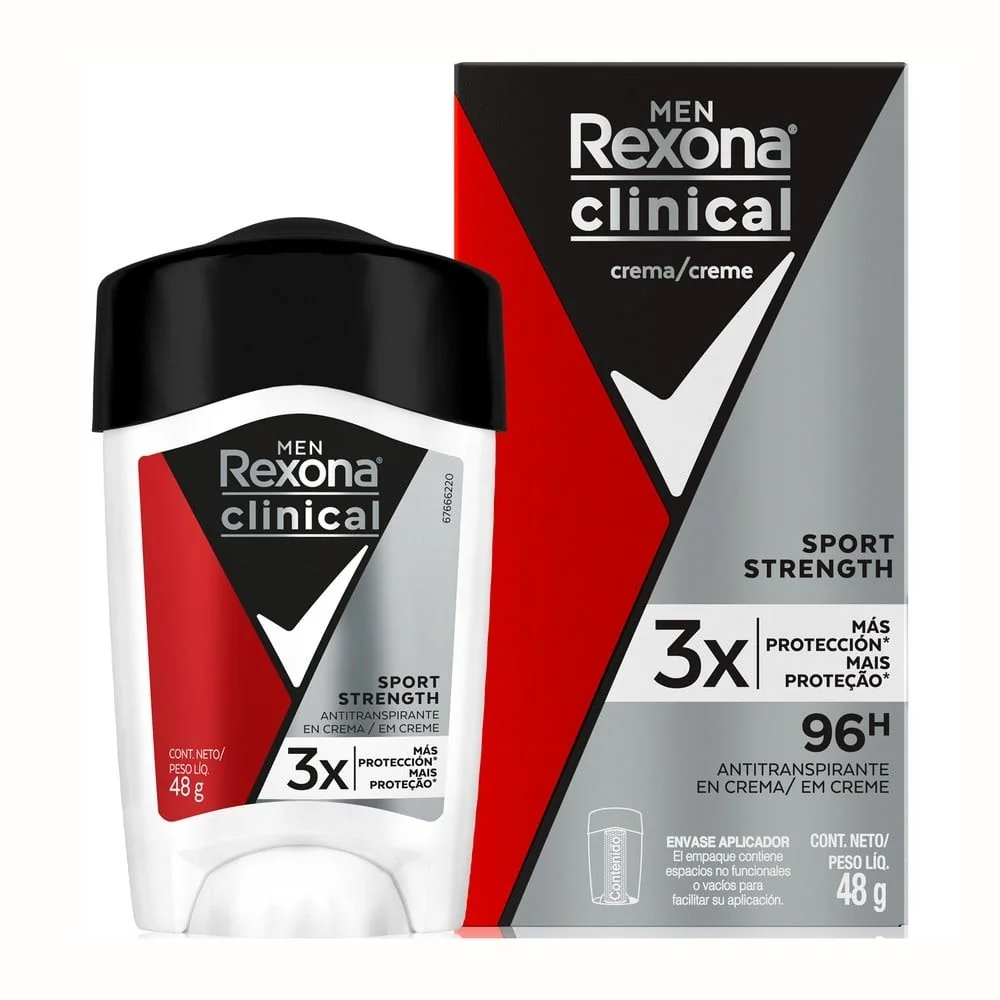 DESOD. REXONA BARRA CLINICAL HOMBRE 48 GR SPORT