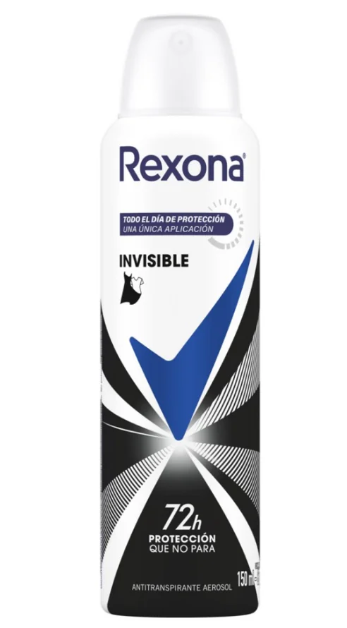 DESOD. REXONA SPRAY MUJER 150ML INVISIBLE