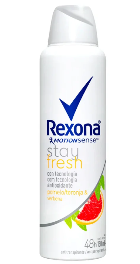DESOD. REXONA SPRAY MUJER 150ML POMELO VERBENA
