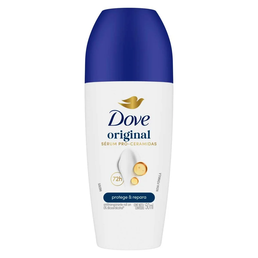 DESODORANTE DOVE ROLL ON MUJER 50ML ORIGINAL