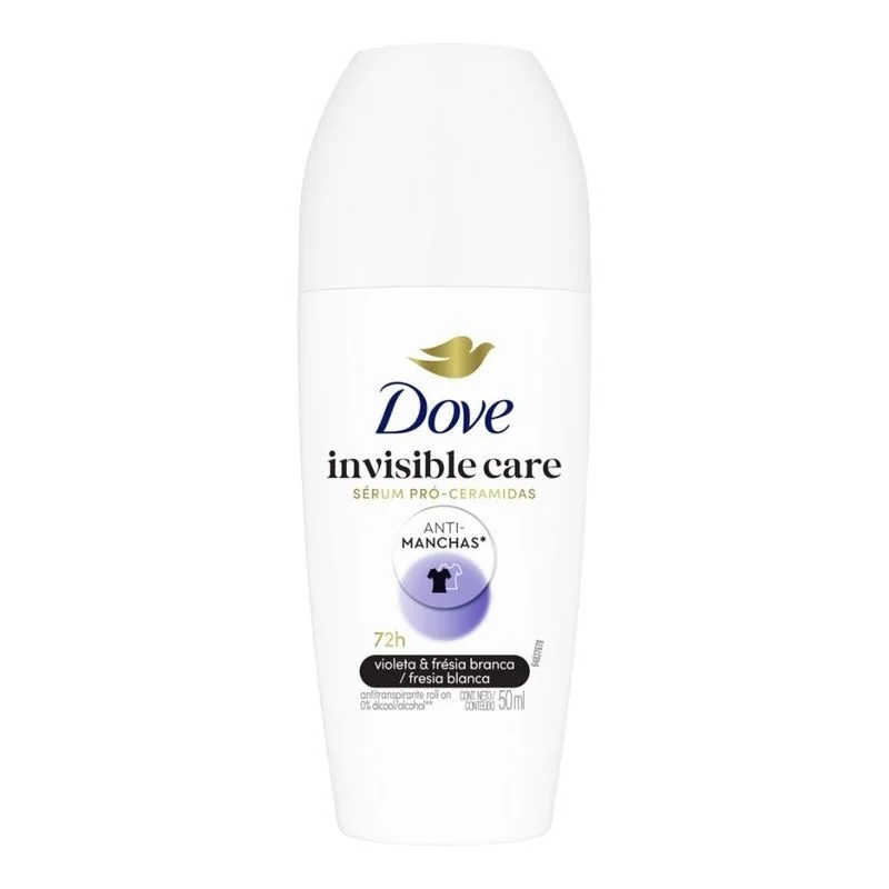 DESODORANTE DOVE ROLL ON MUJER 50ML INVISIBLE CARE
