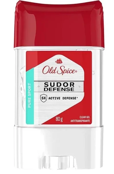 DESODORANTE OLD SPICE CLEAR GEL PURE SPORT 80G