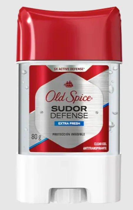 DESODORANTE OLD SPICE CLEAR GEL EXTRA FRESH 80G
