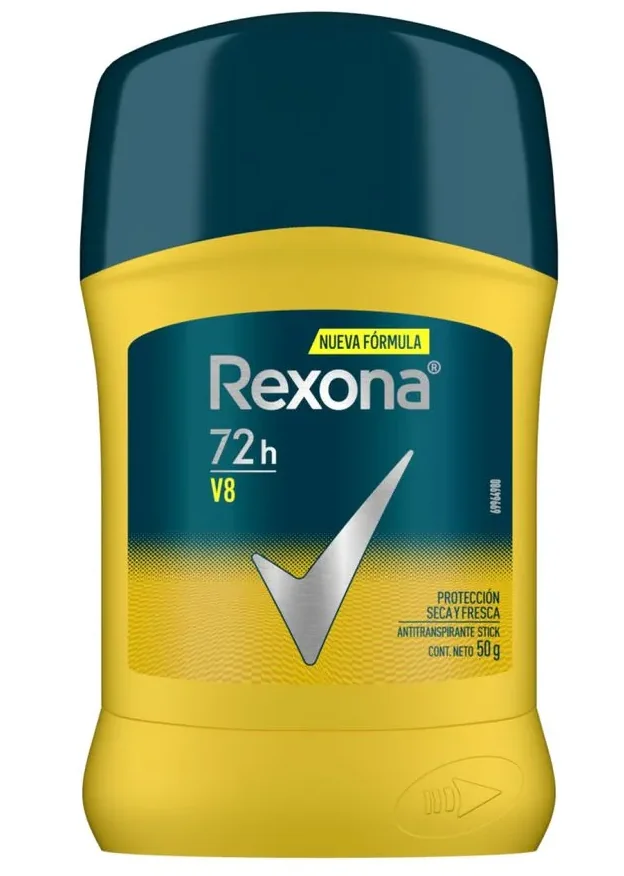 DESODORANTE REXONA BARRA HOMBRE 12 X50 GR V8