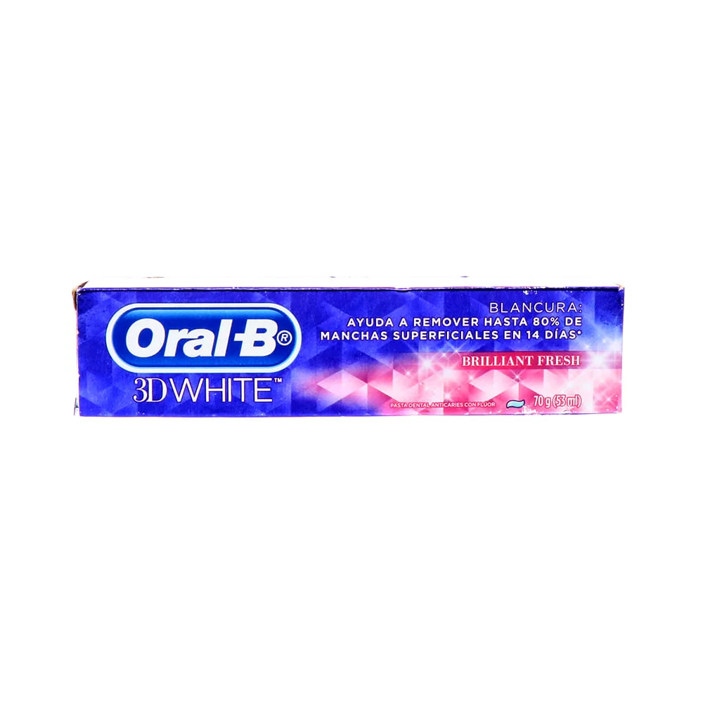 ORAL B 3D WHITE BRILLIANT 70 GR