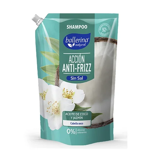 SHAMPOO BALLERINA SIN SAL COCO JAZMIN DOY PACK 12