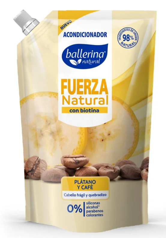 ACONDICIONADOR BALLERINA FUERZA DOY PACK 12 X750