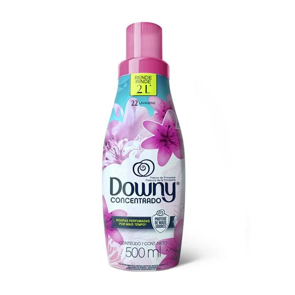 SUAVIZANTE DOWNY FRESCOR PRIMAVERA 12X500 ML