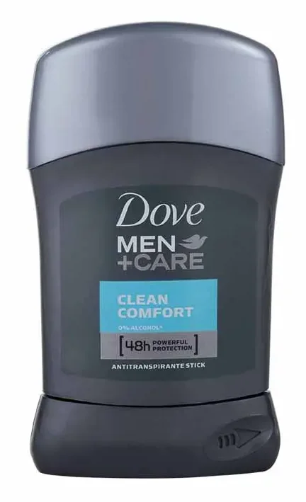DESOD. DOVE BARRA MEN CARE CLEAN COMFORT 12 X40 GR