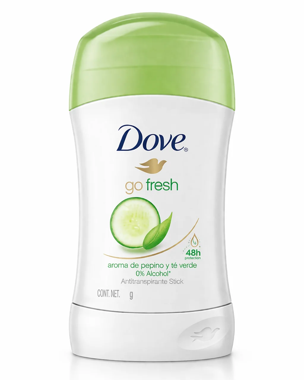 DESOD. DOVE BARRA MUJER GO PEPINO 12 X40 GR