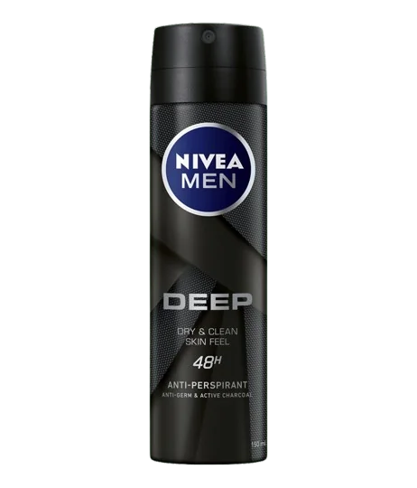 DEO NIVEA MEN SPRAY DEEP 12X150ML