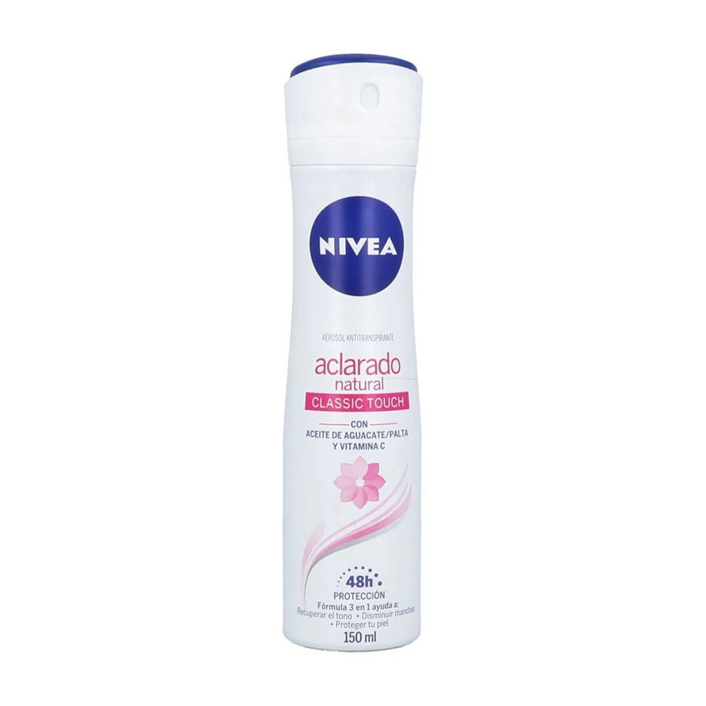DEO NIVEA SPRAY ACLARADO NATURAL 12X150ML