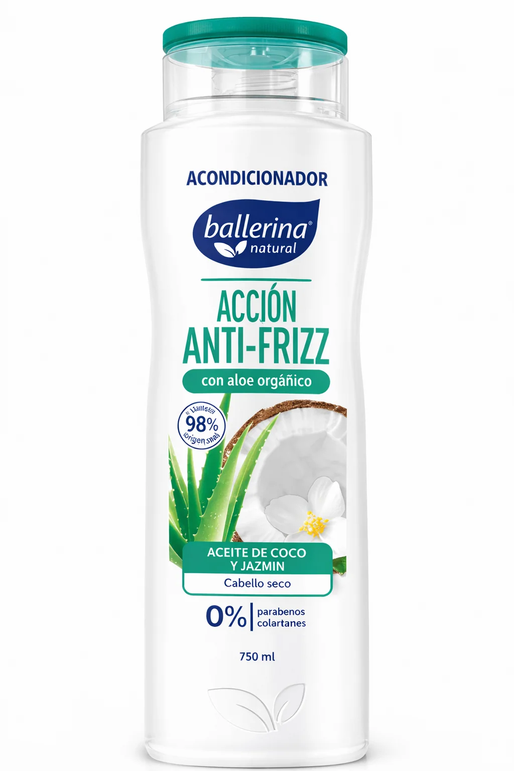 ACONDICIONADOR BALLERINA  COCO JAZMIN FCO 750 M