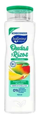 ACONDICIONADOR BALLERINA   ONDA RIZOS FCO 750 M