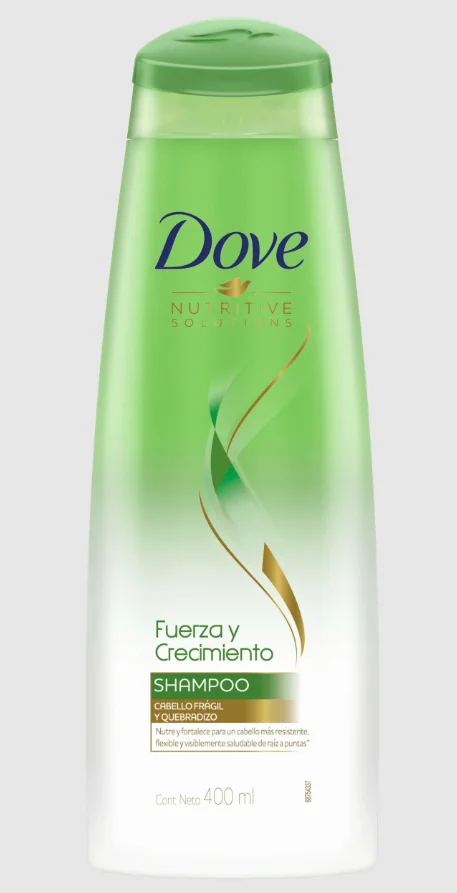SHAMPOO DOVE FUERZA Y CRECIMIENTO 12X 400 ML