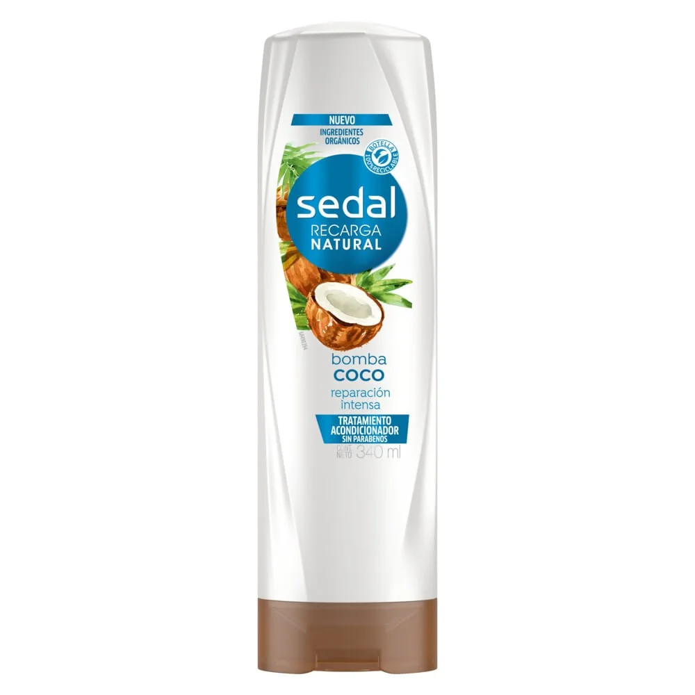ACONDICIONADOR SEDAL BOMBA COCO 12 X 340 ML