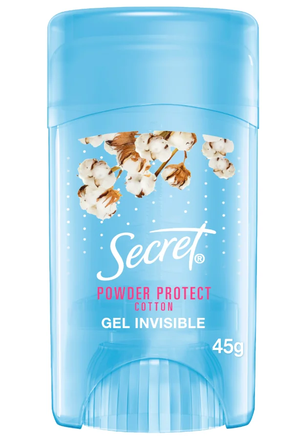 SECRET DEO GEL ALGODON 45GR X 12
