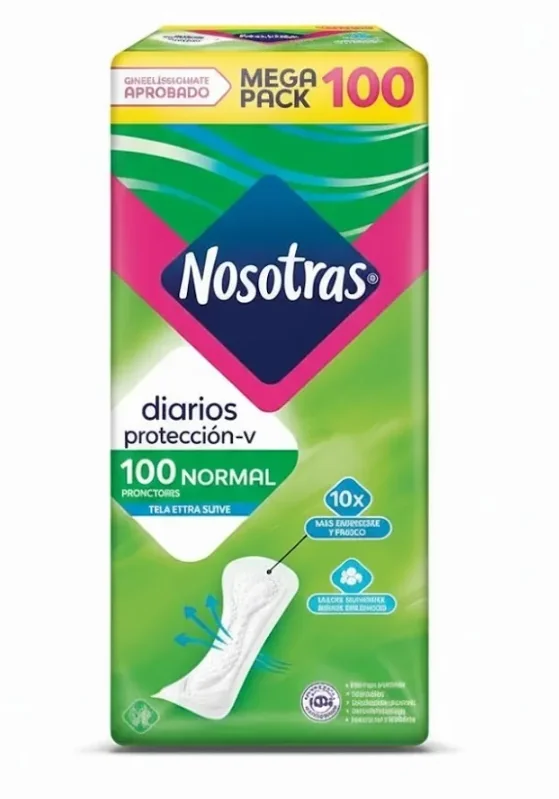 PROTECTOR NOSOTRAS 12X100 UNIDADES