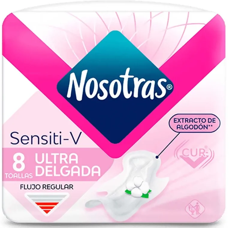TOALLA NOSOTRAS ULT/DELGADA SENSITIV X8