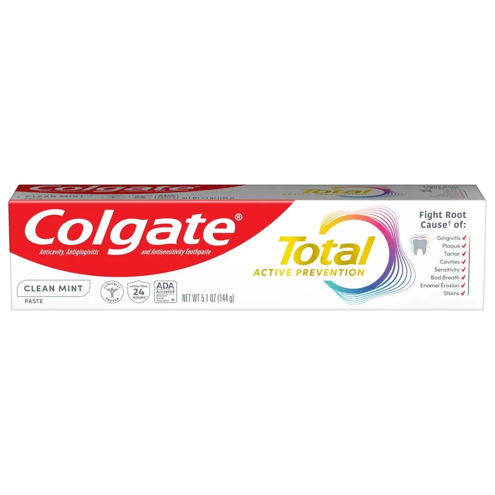 CREMA DENTAL COLGATE TOTAL ORIGINAL MINT 150 ML X4