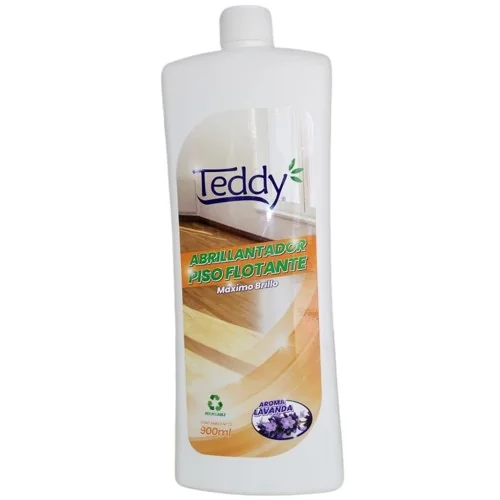 ABRILLANTADOR PISO FLOTANTE TEDDY 12X 900 ML