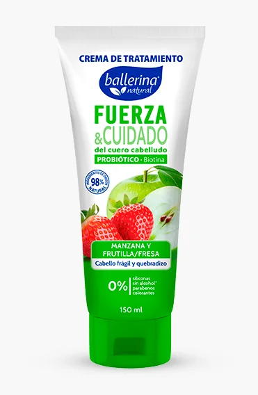 BALLERINA CREMA DE TRATAMIENTO FUERZA & CUIDADO 8X