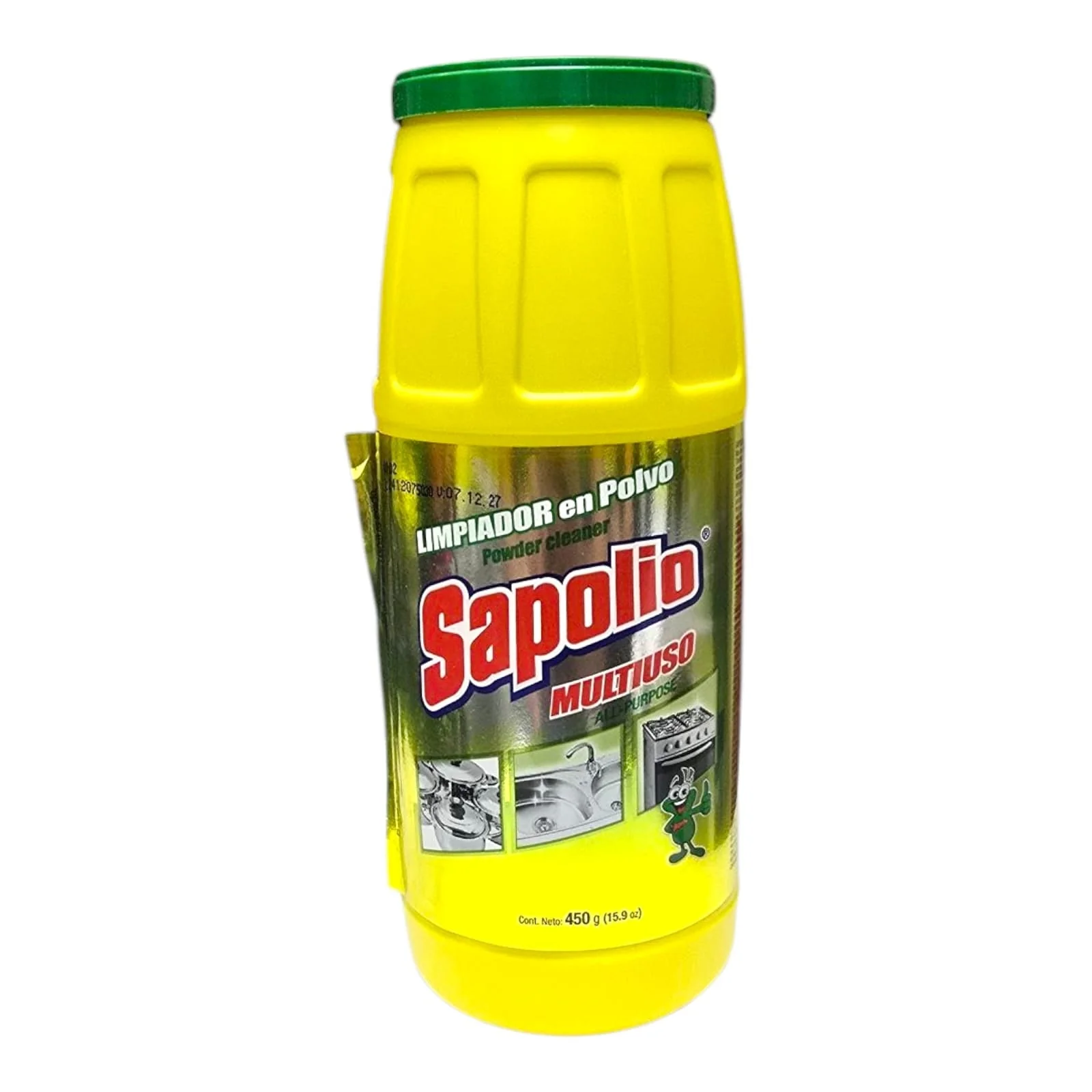 LIMPIADOR POLVO SAPOLIO MULTIUSO 12X450G