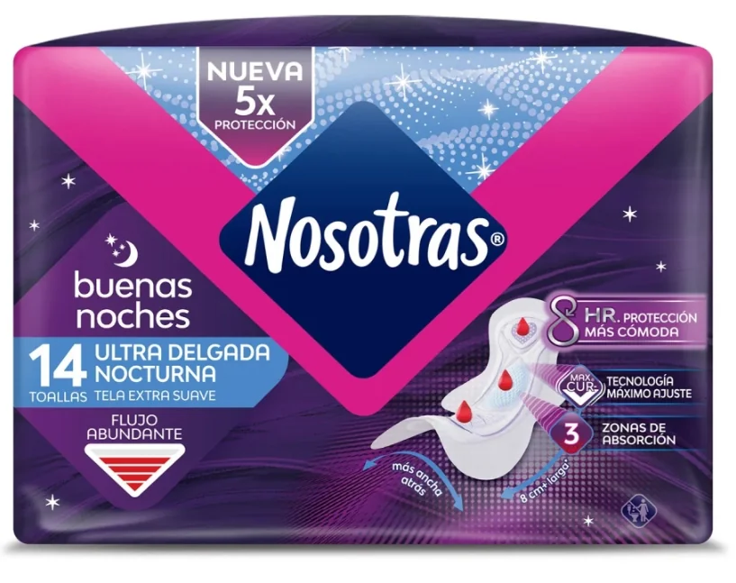 NOSOTRAS B/N TELA MALLA ULT DELGADA 16x14