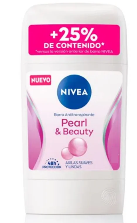 DEO NIVEA BARRA BEAUTY PEARL 15X53G