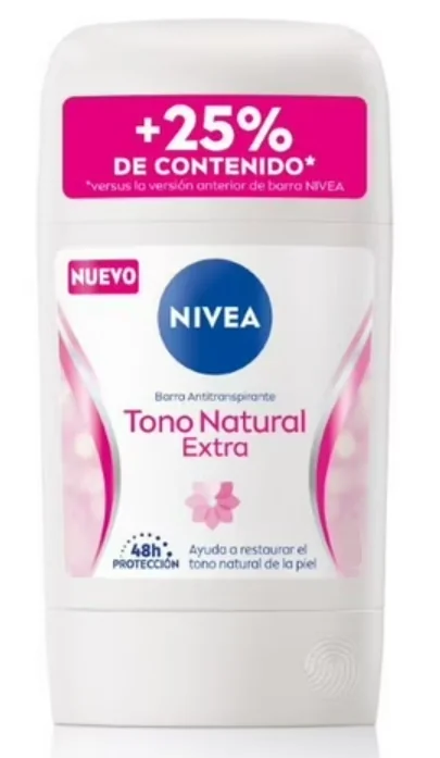 DEO NIVEA BARRA ACLARANTE CLASSIC 15X53G