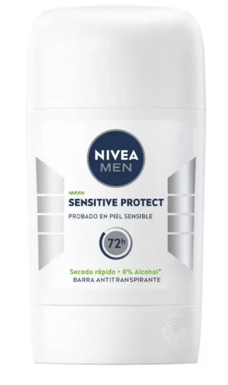DEO NIVEA MEN BARRA SENSITIVE PROTEC 48 H 15X53G