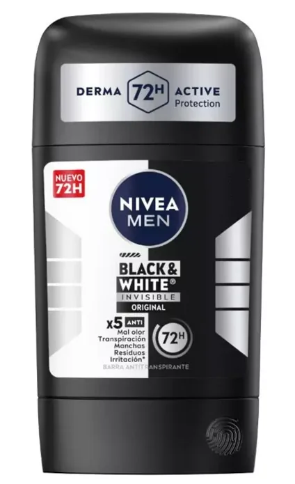 DEO NIVEA MEN BARRA B&W POWER 15X53G