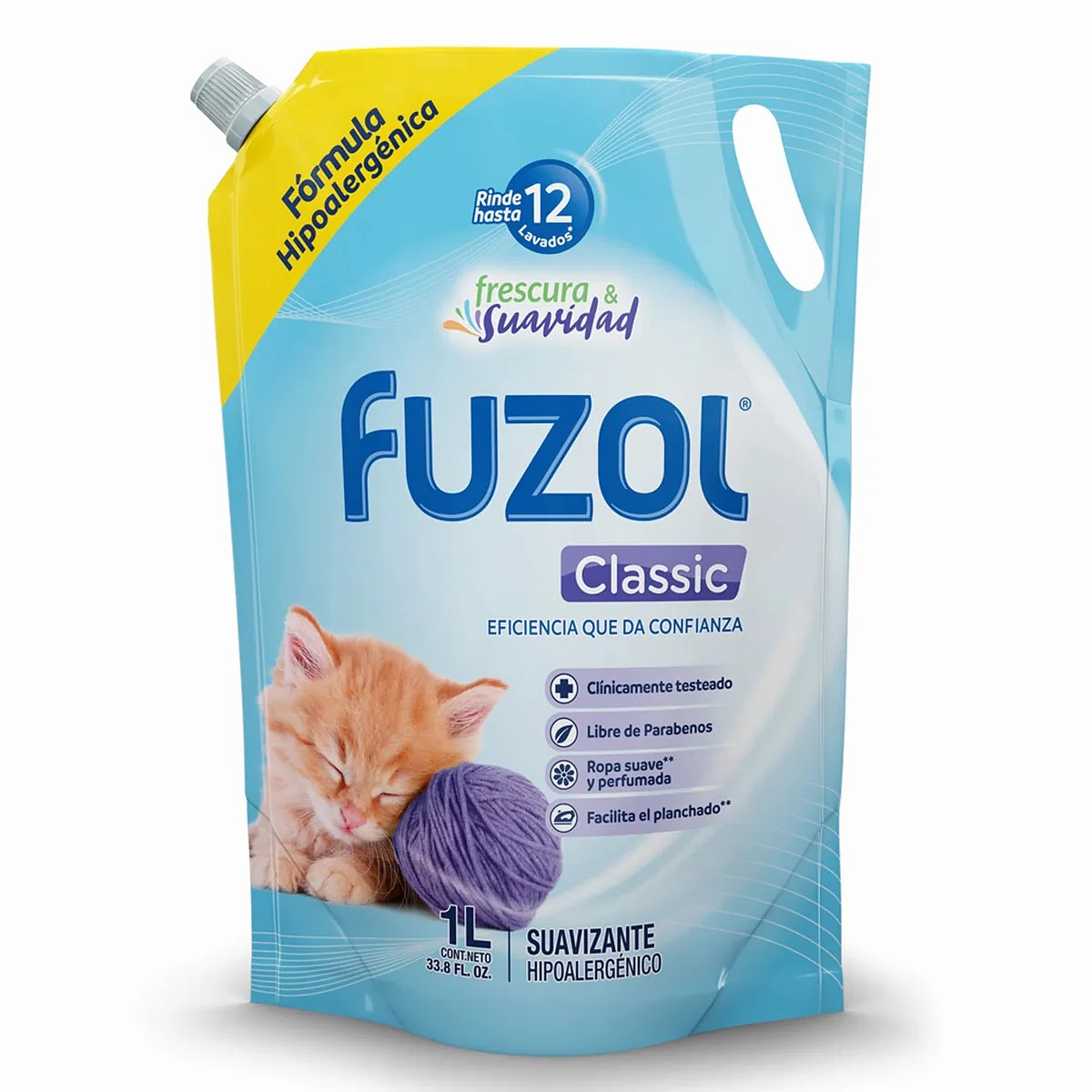 SUAVIZANTE FUZOL CLASIC D.P 12 X1 LIT