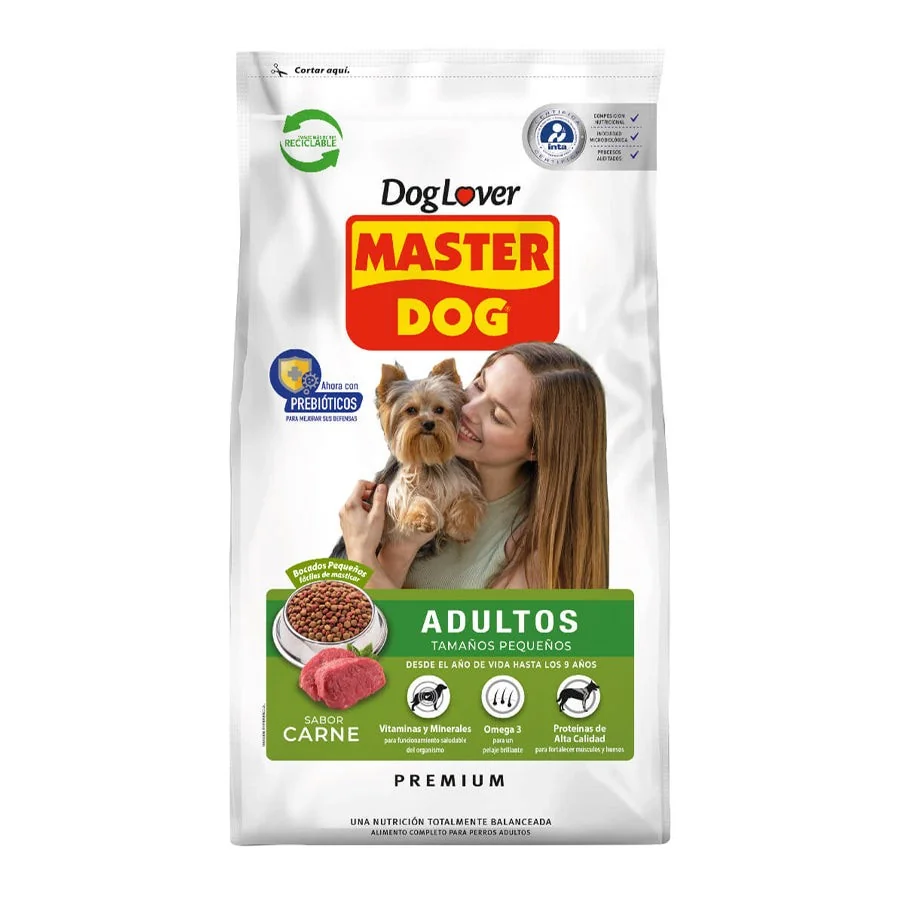 MASTER DOG ADULTO RAZAS PEQUEÑA 1X18 KG