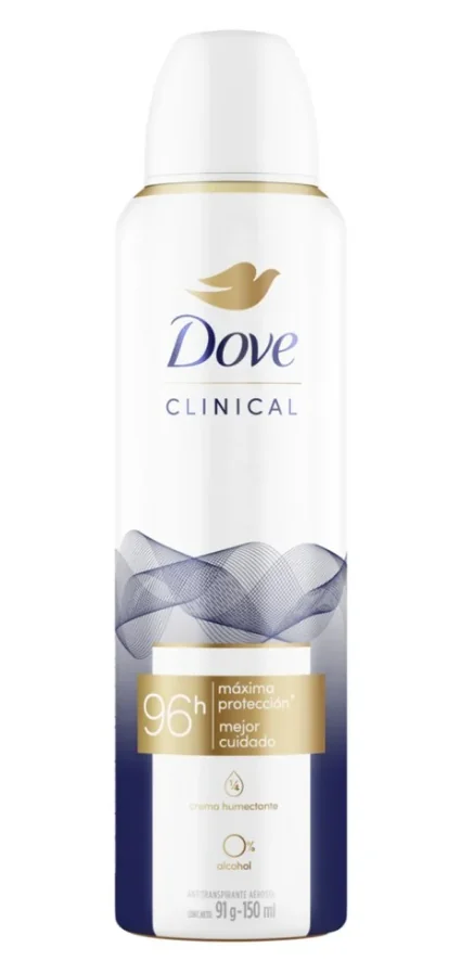 DESODORANTE DOVE CLINICAL SPRAY WOMAN 12X150ML