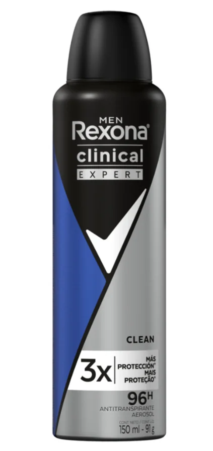 REXONA CLINICAL SPREY MEN CLEAN 12X 150ML