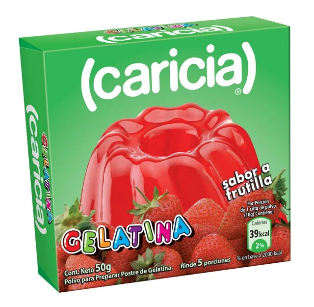 CARICIA JALEA FRUTILLA 20X50 GRS