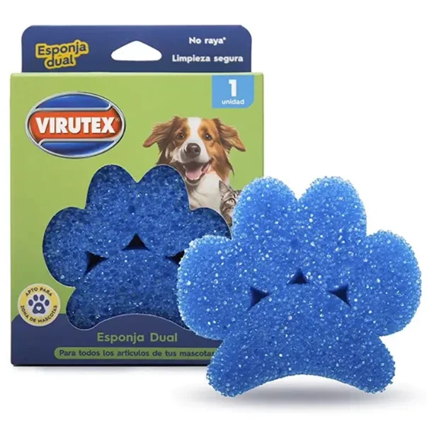 ESPONJA DUAL PETS 24 X1 - VIRUTEX