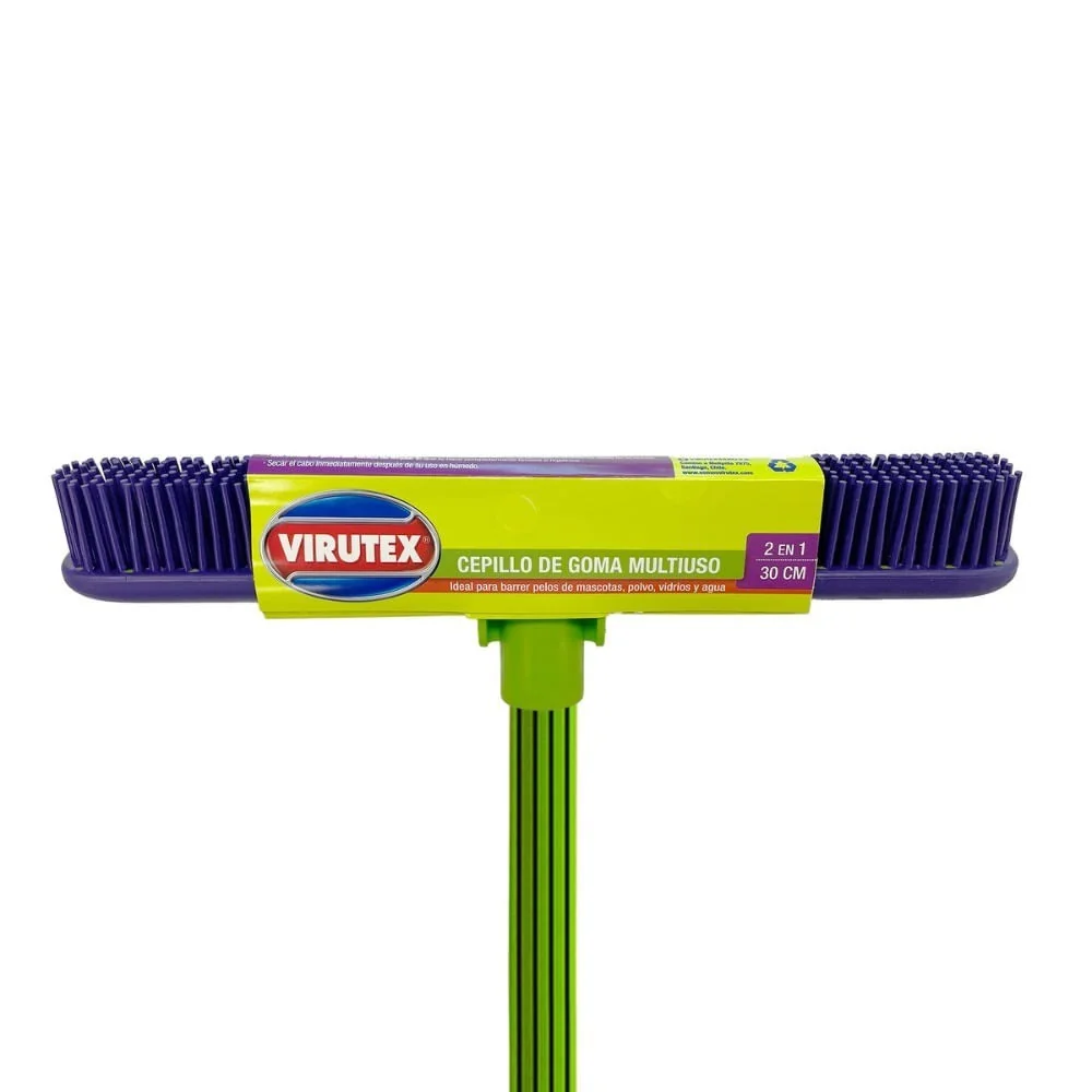 CEPILLO DE GOMA MULTIUSO 2 EN 1 X12 VIRUTEX