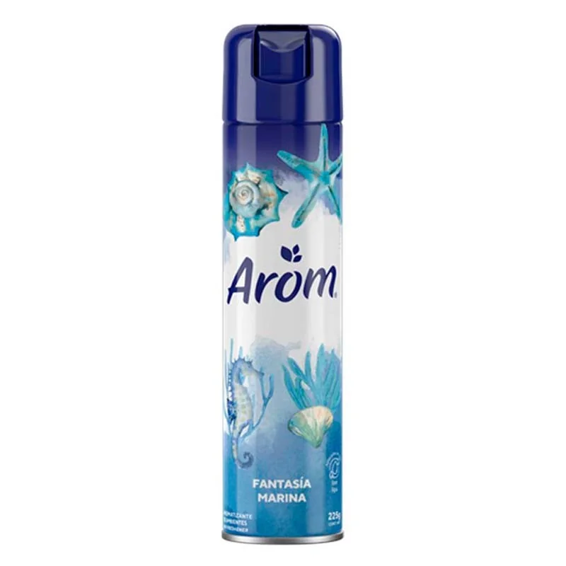 AROM DESODORANTE AMBIENTAL FANTASIA MARINA 12X225G
