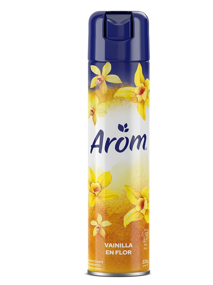 AROM DESODORANTE AMBIENTAL VAINILLA EN FLOR 12X225