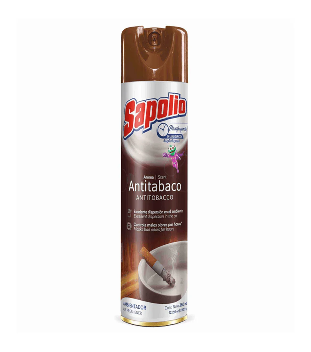 SAPOLIO DEO. AMBIENTAL ANTITABACO 12X360CC